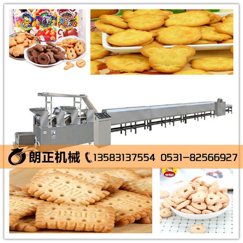 供应大中小型饼干设备 饼干机 多功能饼干生产线 隧道式烤饼干设备