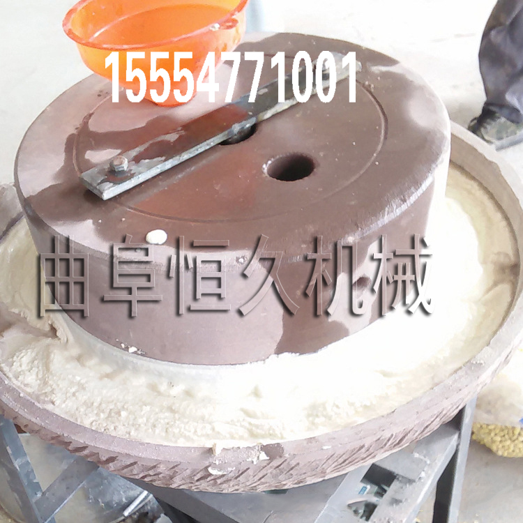供应用于现的石磨豆浆豆腐肠粉机家用小型电动石磨豆浆机浆渣自分离磨浆机豆制品加工设备豆腐机