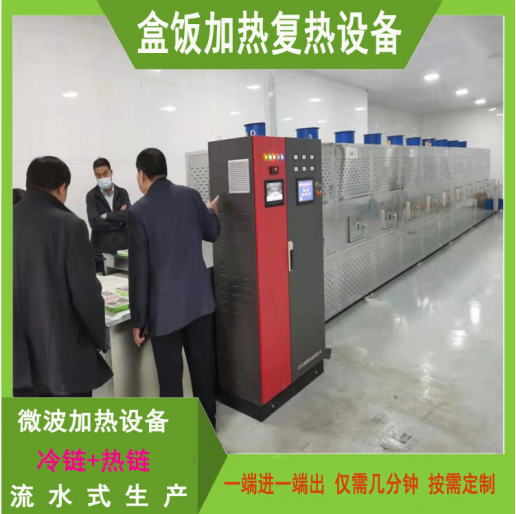 广东广州沃斯特隧道式微波饭盒加热设备全自动一体化机器微波烘干机器定制