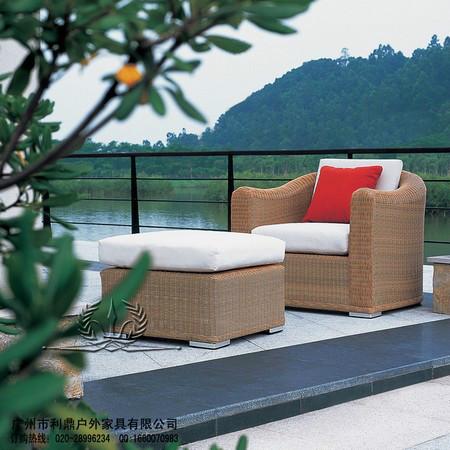 广东广州供应藤椅子茶几三件套阳台桌椅椅子套件