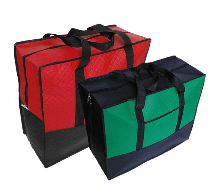 2017新品竹炭无纺布棉被羽绒被收纳包装袋学生行李旅行手提整理袋