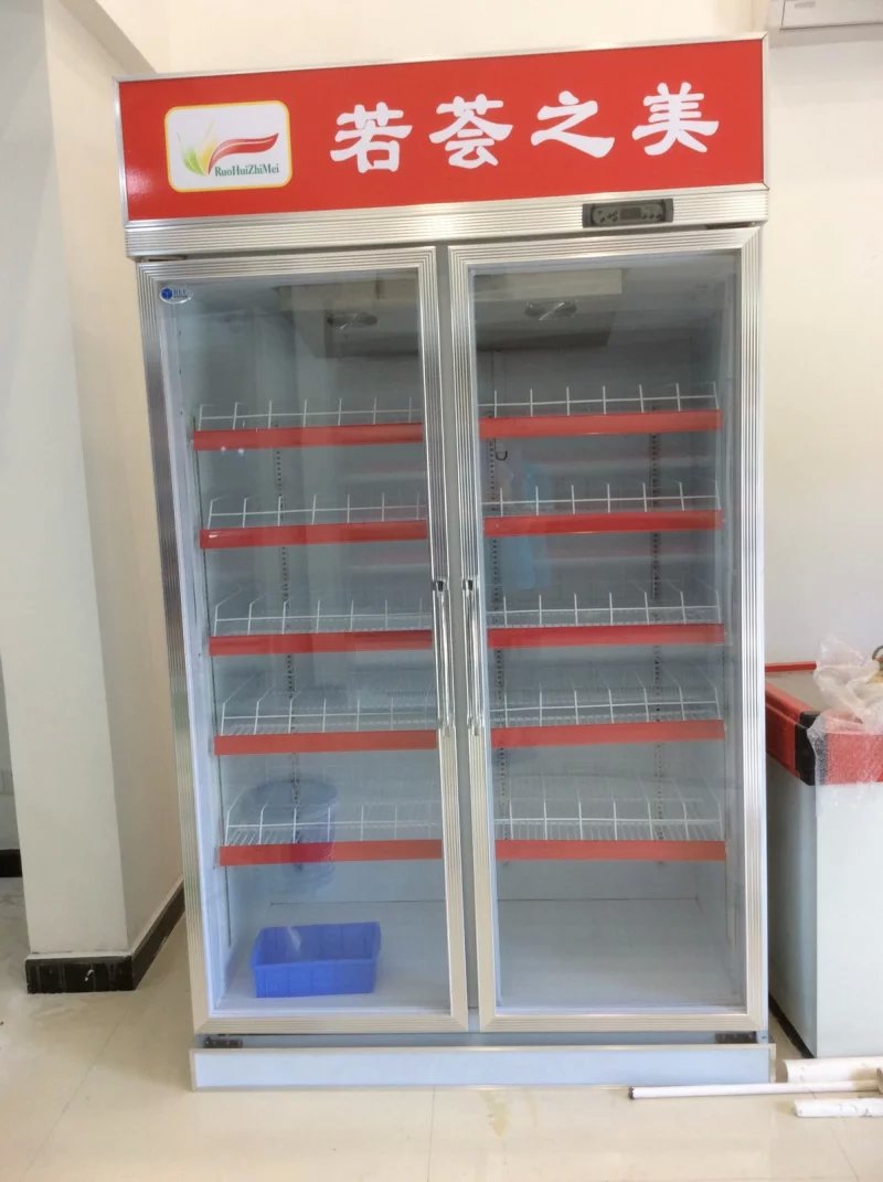 供应厂家直销双门冰箱便利店超市百货