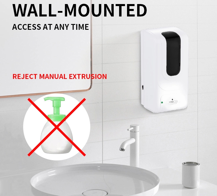 厂家直销 全自动感应皂液器 洗手液机 手消毒机免洗壁挂式