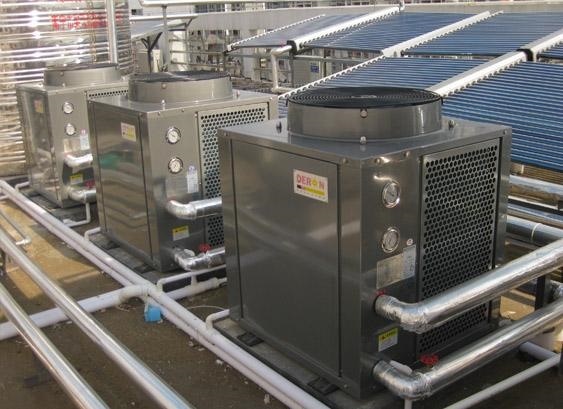 供应河北纽恩泰空气源热水器 商用空气源热泵 超低温热水机