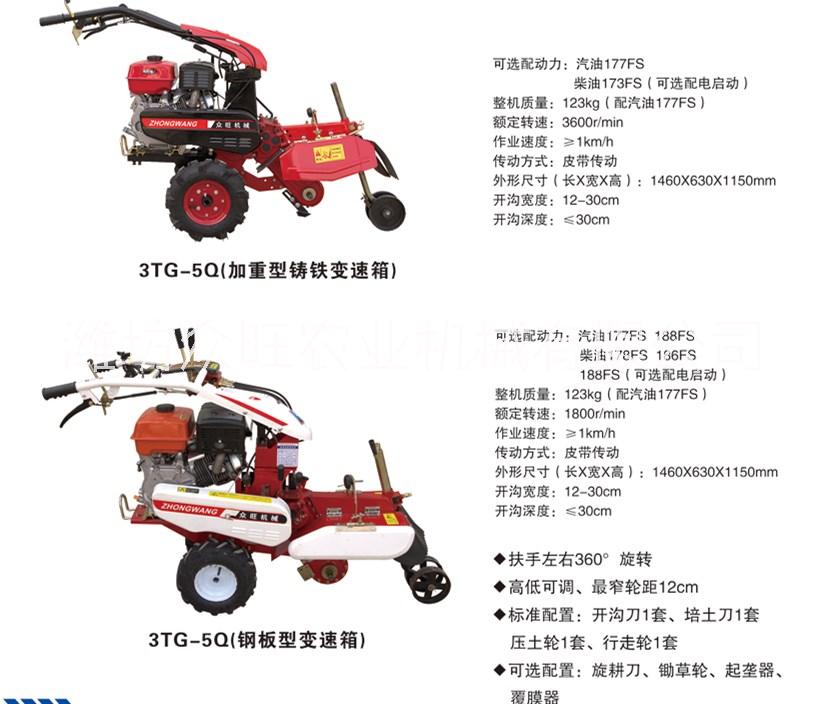 微耕机配套工具 微耕机配套农业工具微耕机，3TG田园管理机，农用拖拉机