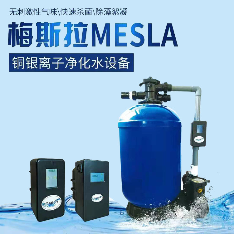 梅斯拉铜银离子消毒杀菌器 纯物理杀菌器 游泳池专用净水设备