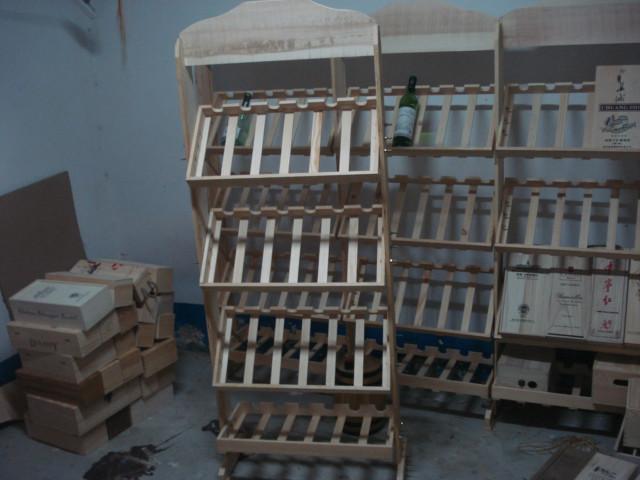 供应木制工艺酒架