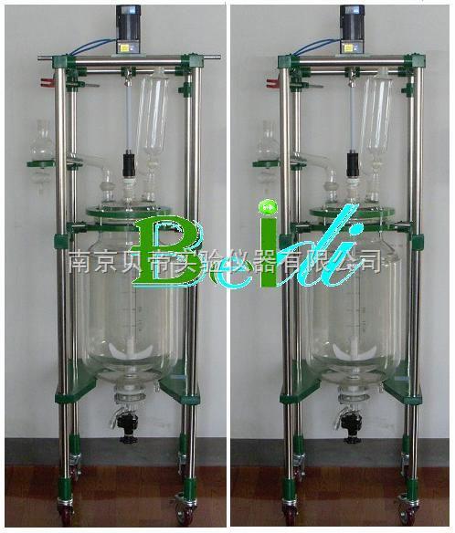 供应南京BDX10-50L双层玻璃反应釜