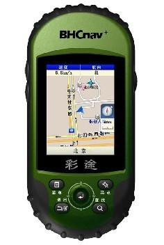 供应内蒙古手持GPS彩途N300带充电电池