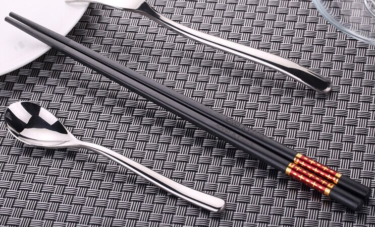 广元合金筷定做批发礼品金属筷塑料筷广元筷头接头筷订做酒店用筷筷架餐垫
