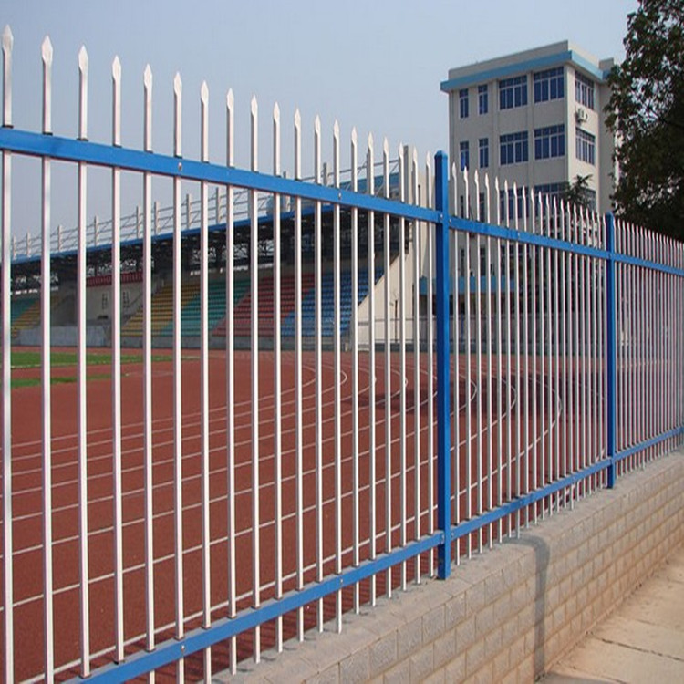 河北沧州锌钢护栏双横栏  小区护栏  锌钢护栏 建筑护栏