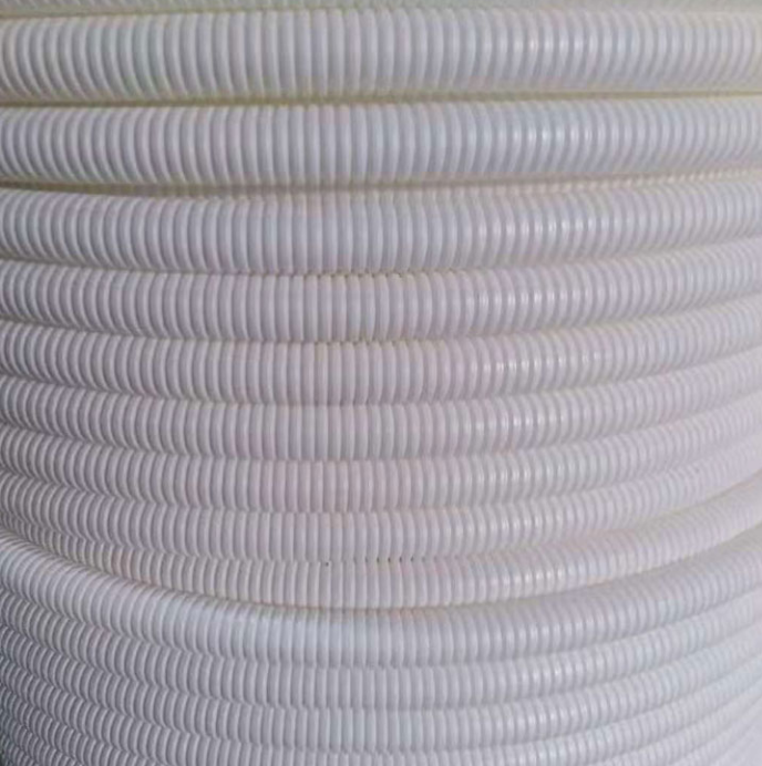 PVC白色穿线波