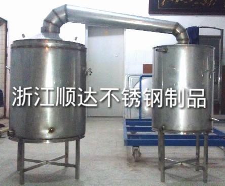 供应丽水不锈钢白酒蒸馏设备烧酒炉烧酒设备专业生产厂家顺达制品