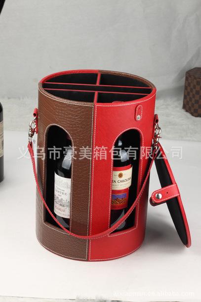 供应四瓶装红酒葡萄酒收纳凳酒盒