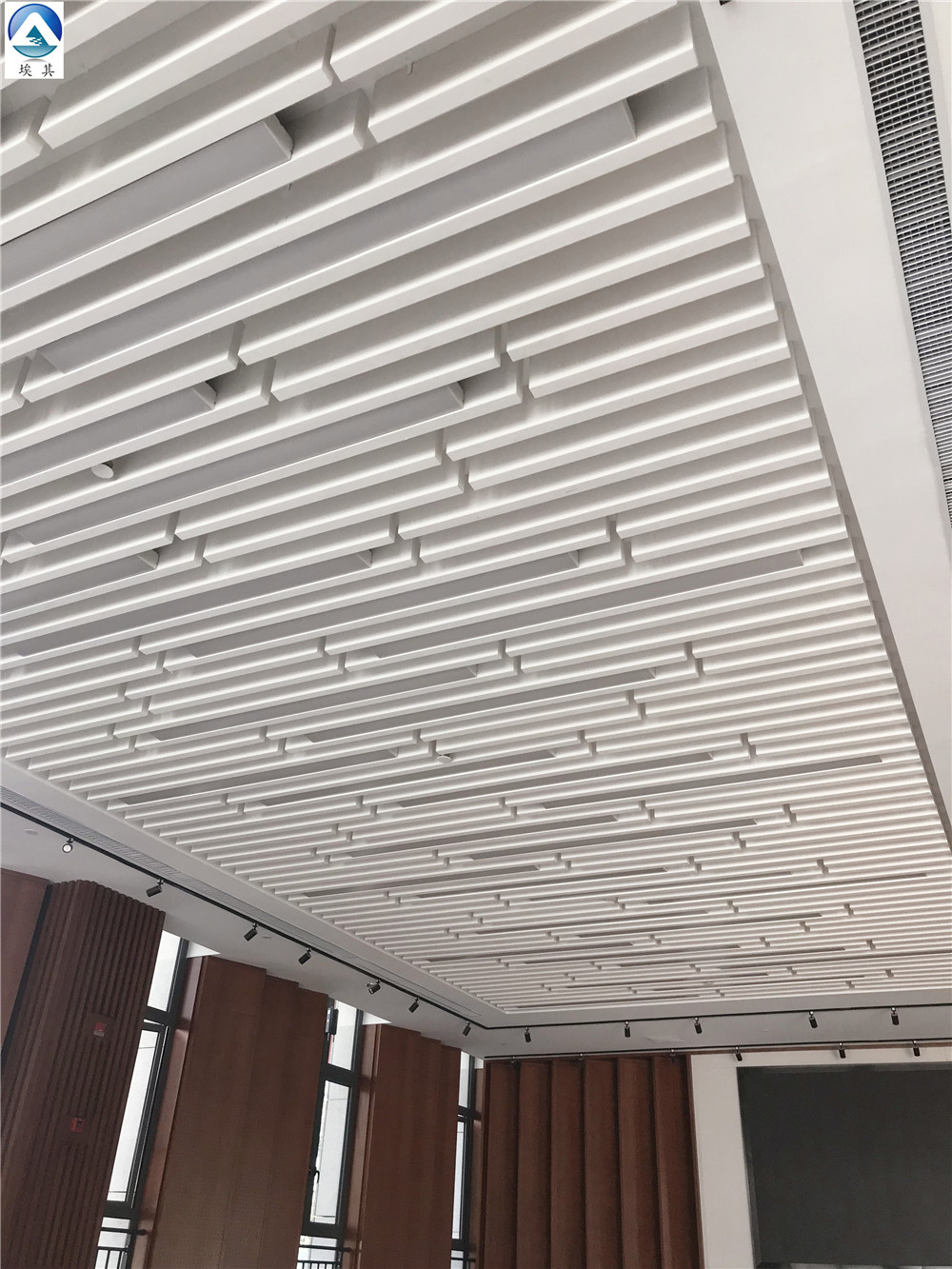 江西江西室内吸音板 ACH玻璃纤维吸音悬挂系统 上海建科检验所案例