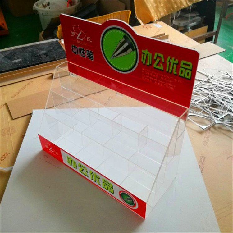 广东广东透明亚克力笔架10只 打火机展架批发 透明亚克力电动牙刷展架