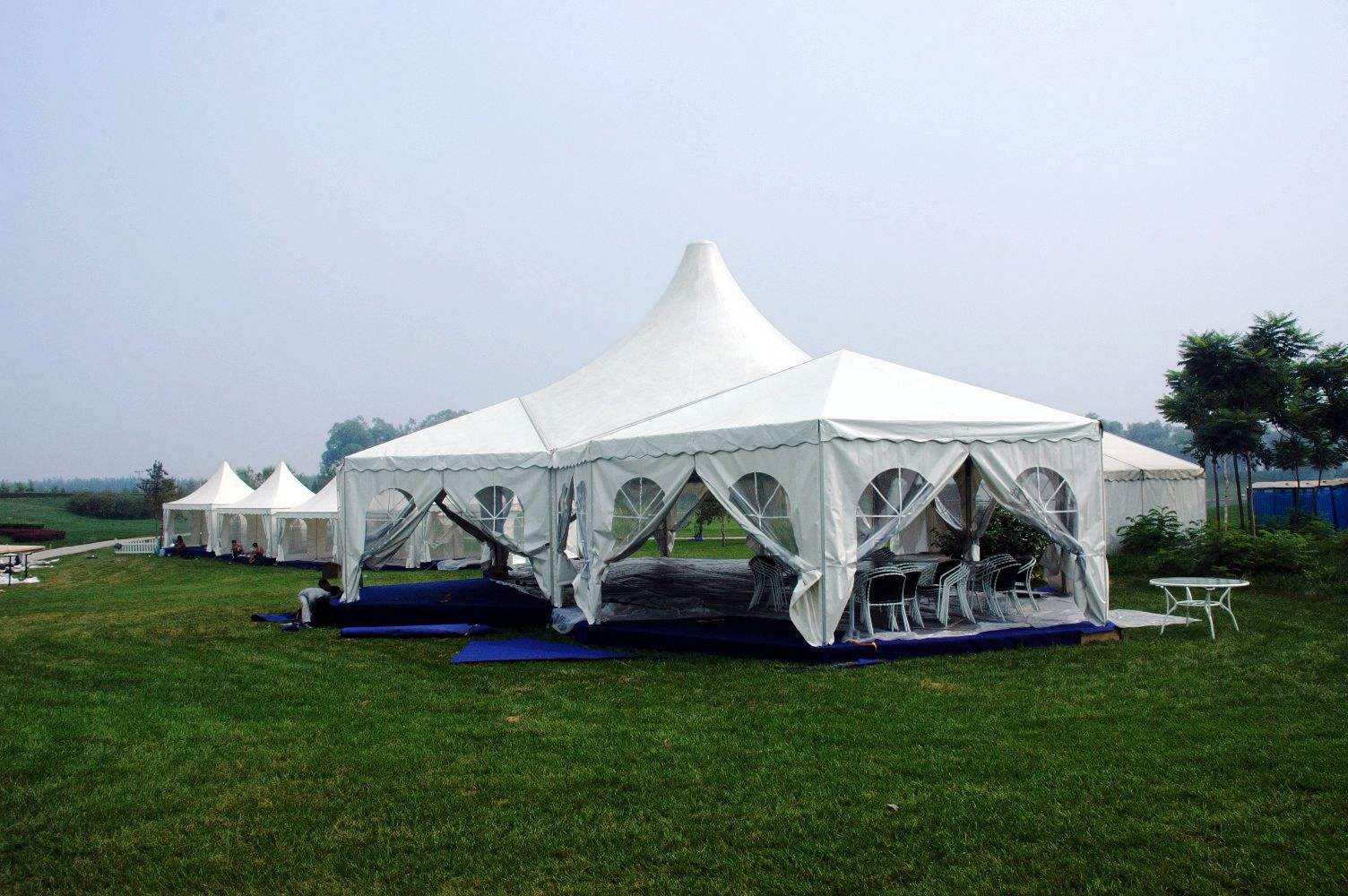 上海上海铝合金帐篷定制 婚礼铝合金帐篷 展销会活动铝合金帐篷