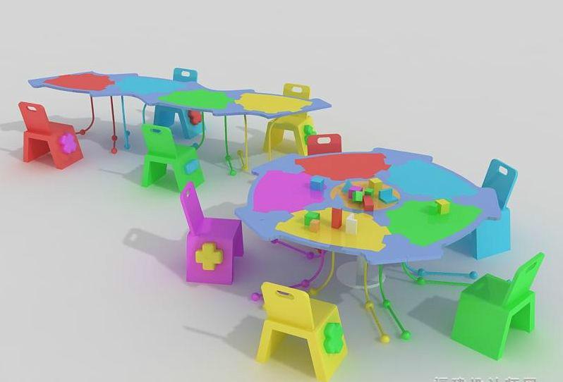 浙江温州供应儿童桌椅拼桌 幼儿园学习拼桌 温州塑料拼桌价格