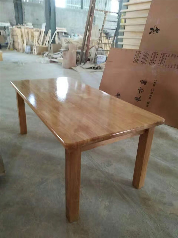 幼儿园桌椅实木-