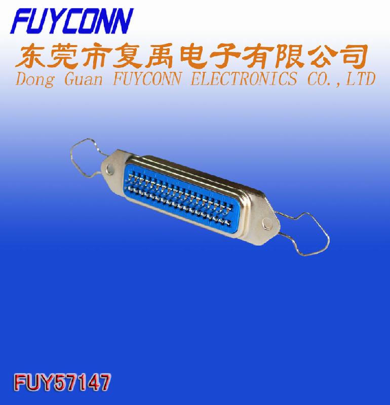 广东东莞CN57-36母新四孔带耳扣夹板式连接器(centronic)