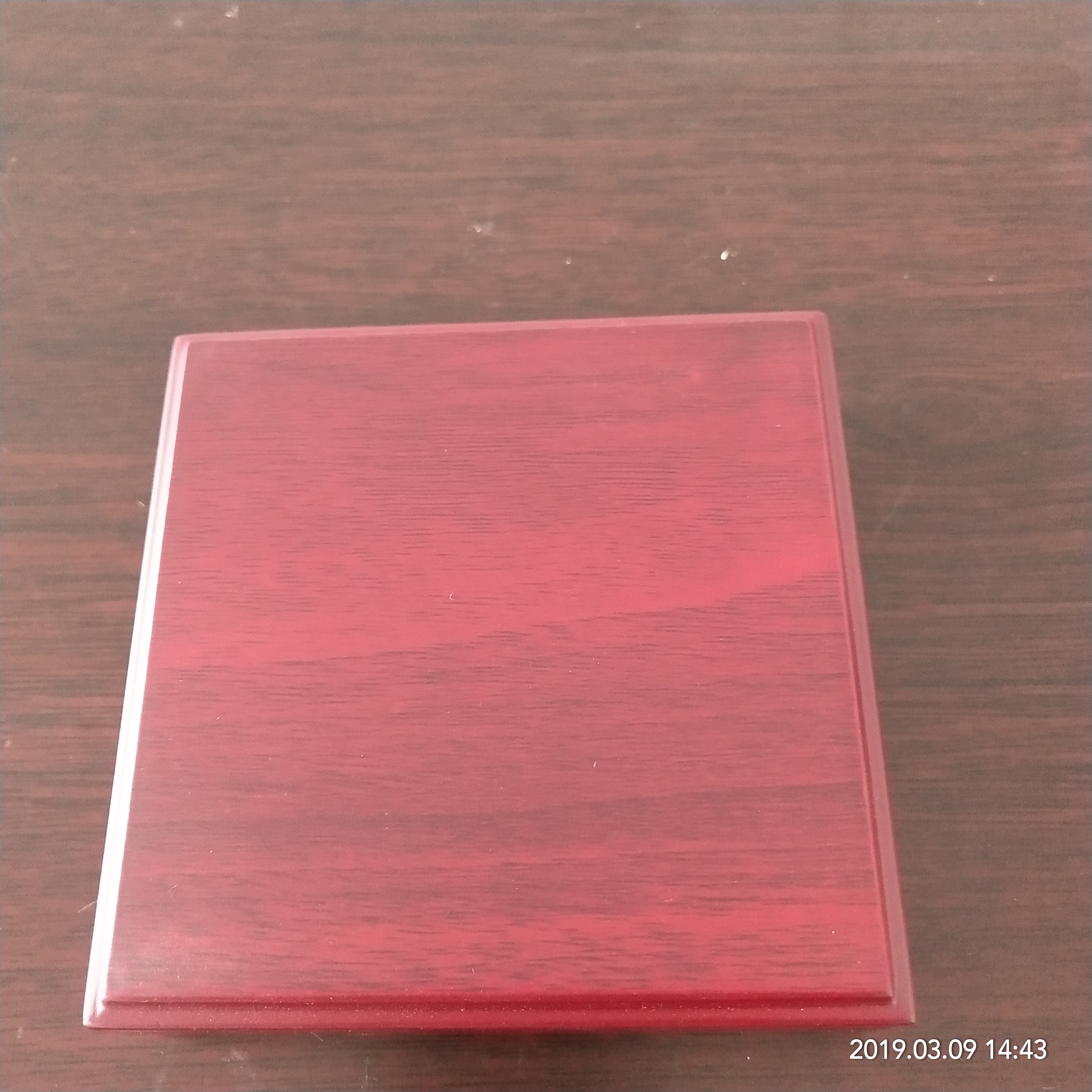 哑光油漆手镯木盒 首饰木盒