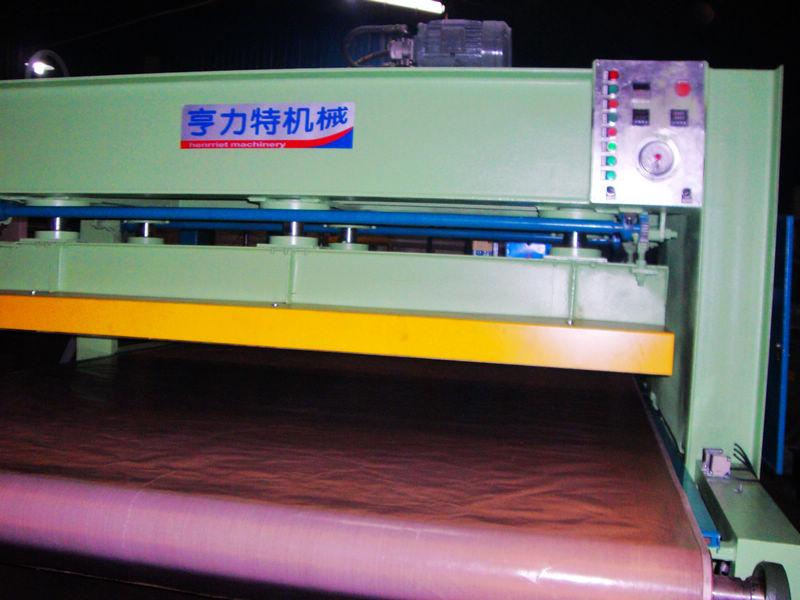 广东佛山供应厂家单层50吨液压带输送线热压机