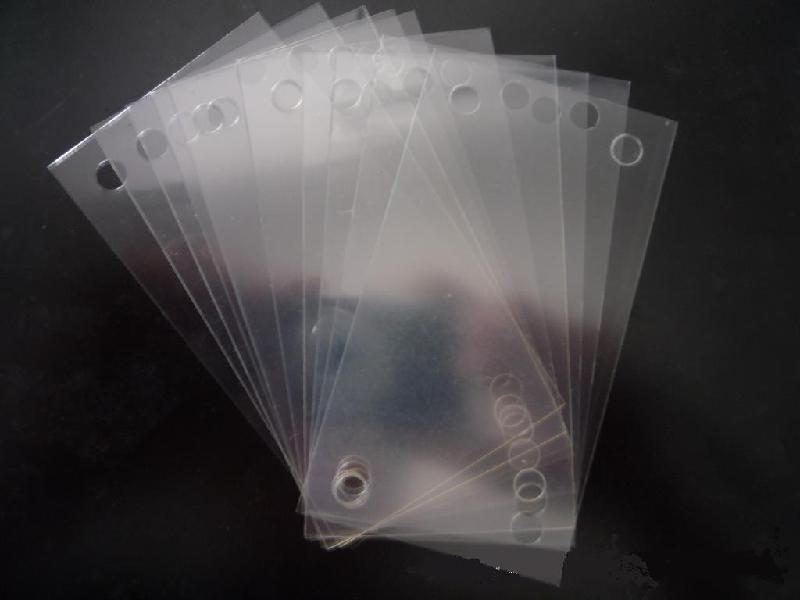 供应白色PVC塑料背胶绝缘胶片垫片，圆形透明PC防火胶片生产商