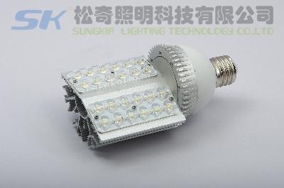 供应LED小路灯外壳/24W大功率四周发光照明灯具LED庭院灯