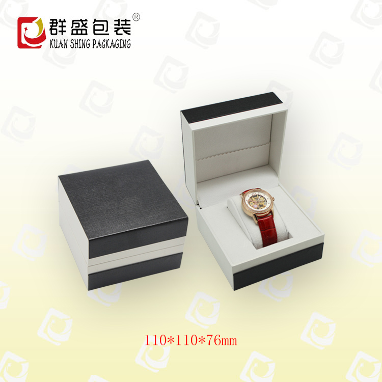深圳源头工厂直接订制间色手表盒  绒布手表盒  为您设计专属品 用心打造