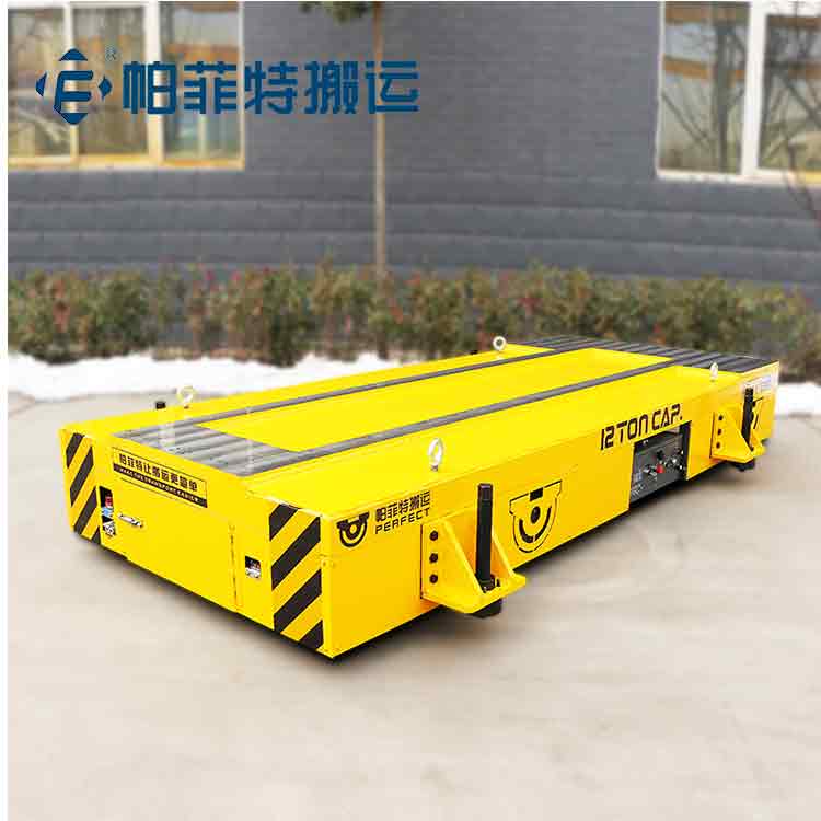 钛板重型搬运车价格 钛板agv平板车 低压供电电动平车 厂家定制